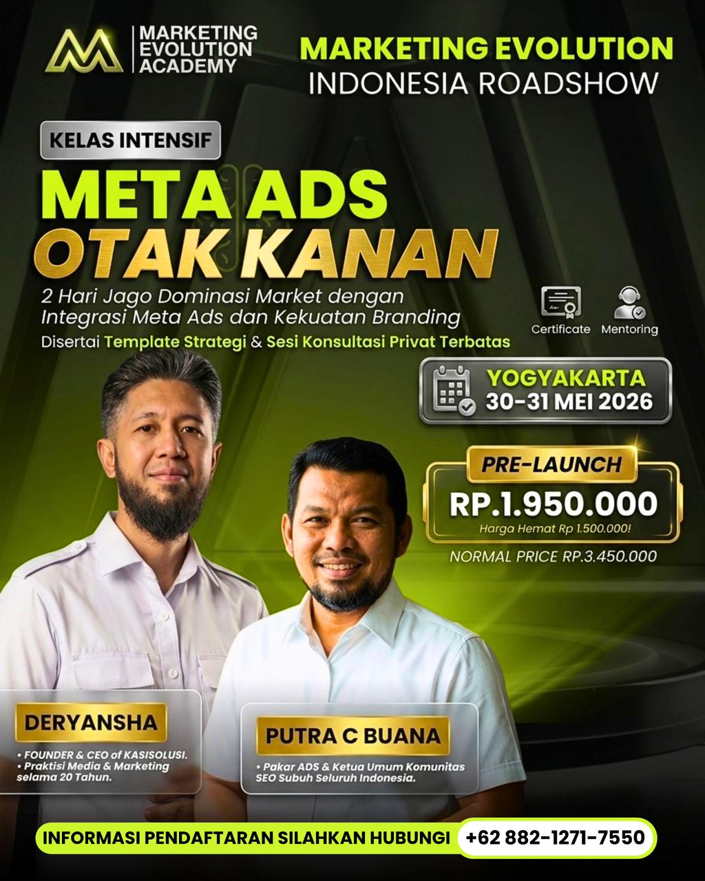 Poster Meta Ads Otak Kanan