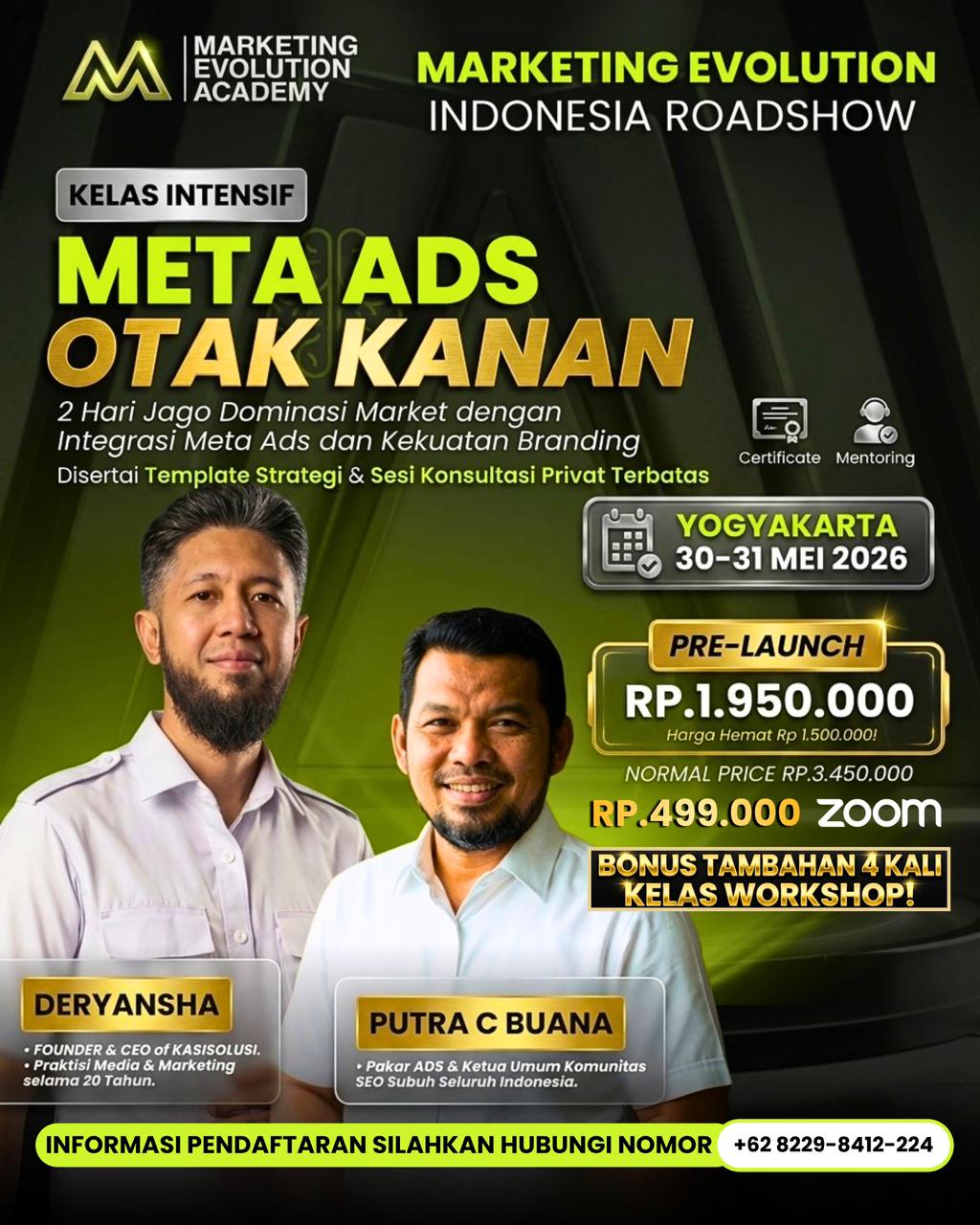 Poster Meta Ads Otak Kanan