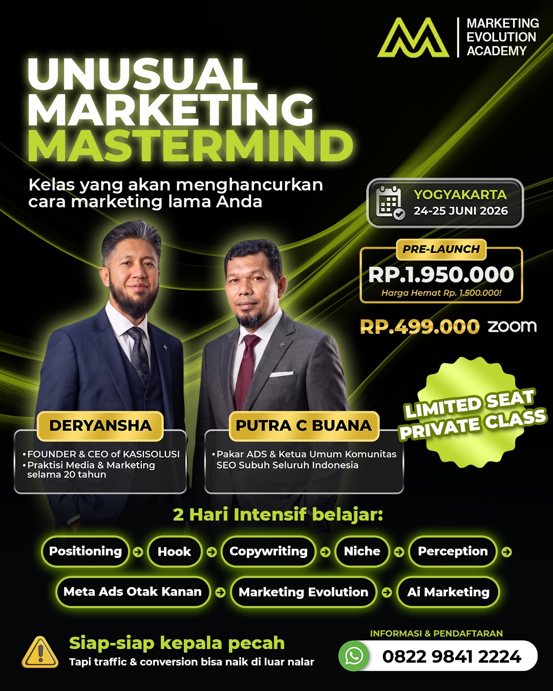 Poster Unusual Marketing Mastermind